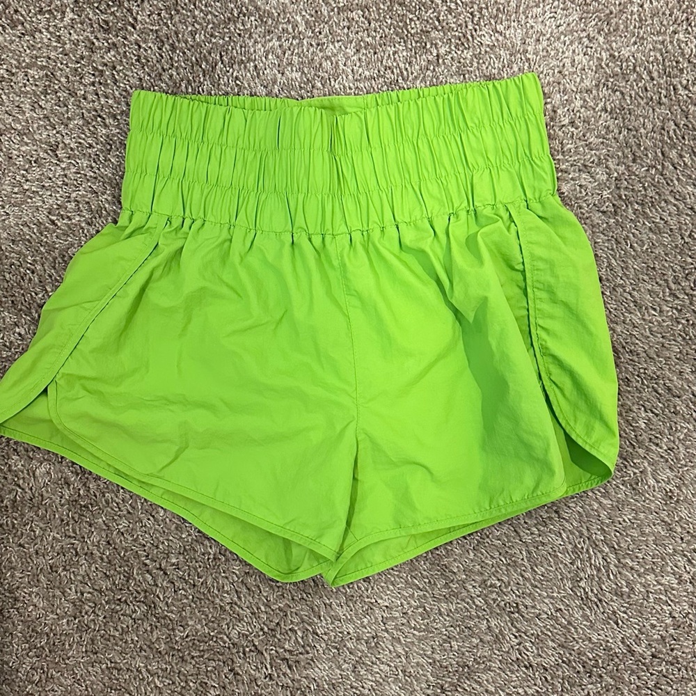 Vibrant Green Women's Shorts